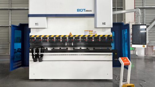 工作台 Working Table BPA 80T2500 Electro-Hydraulic Synchronous CNC Press Brake Machine
