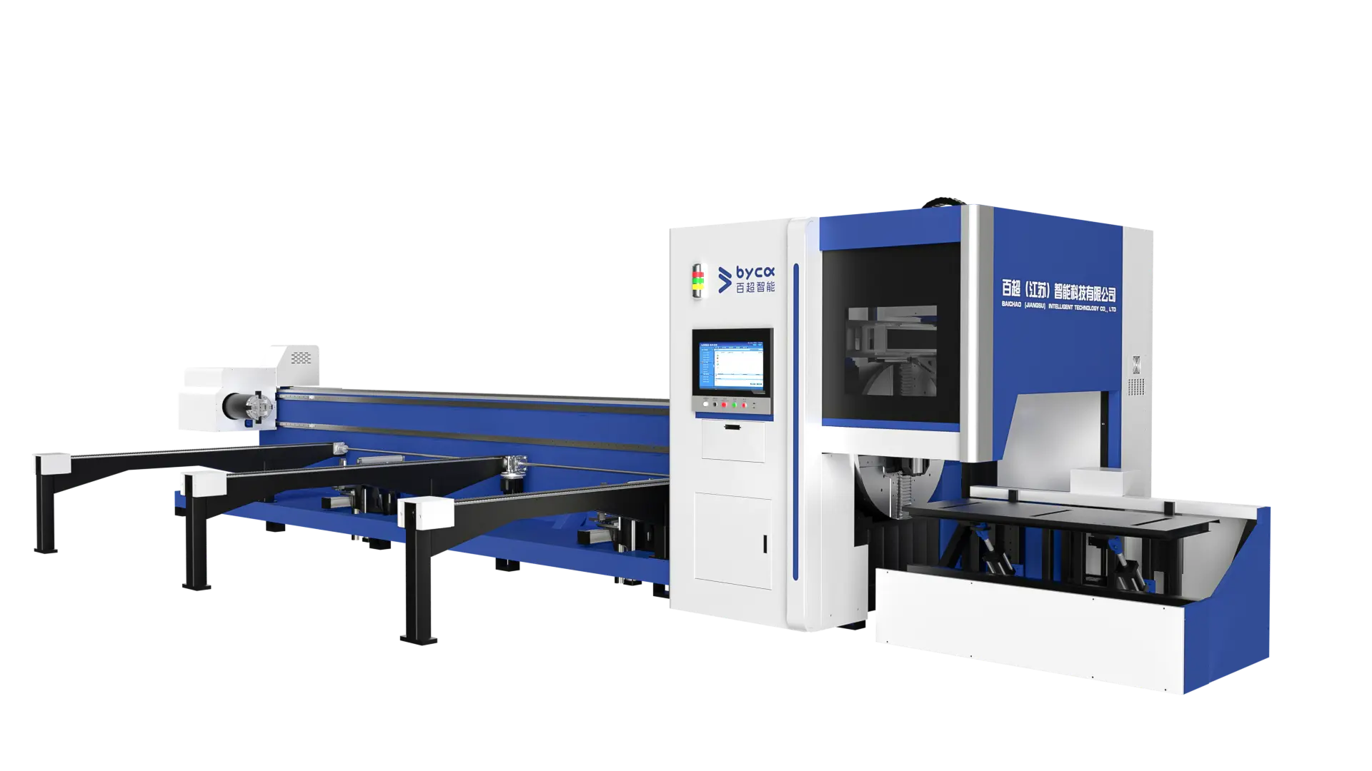 2 Chuck Tube Laser Cutting Machine