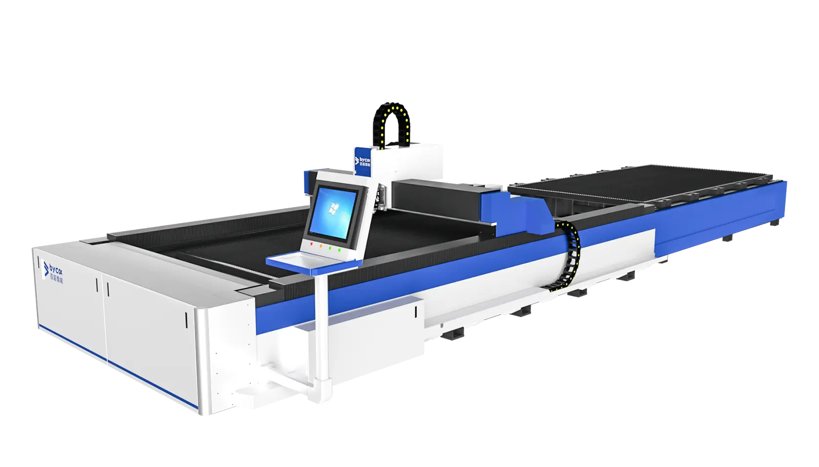 Open Double Table Sheet Laser Cutting Machine