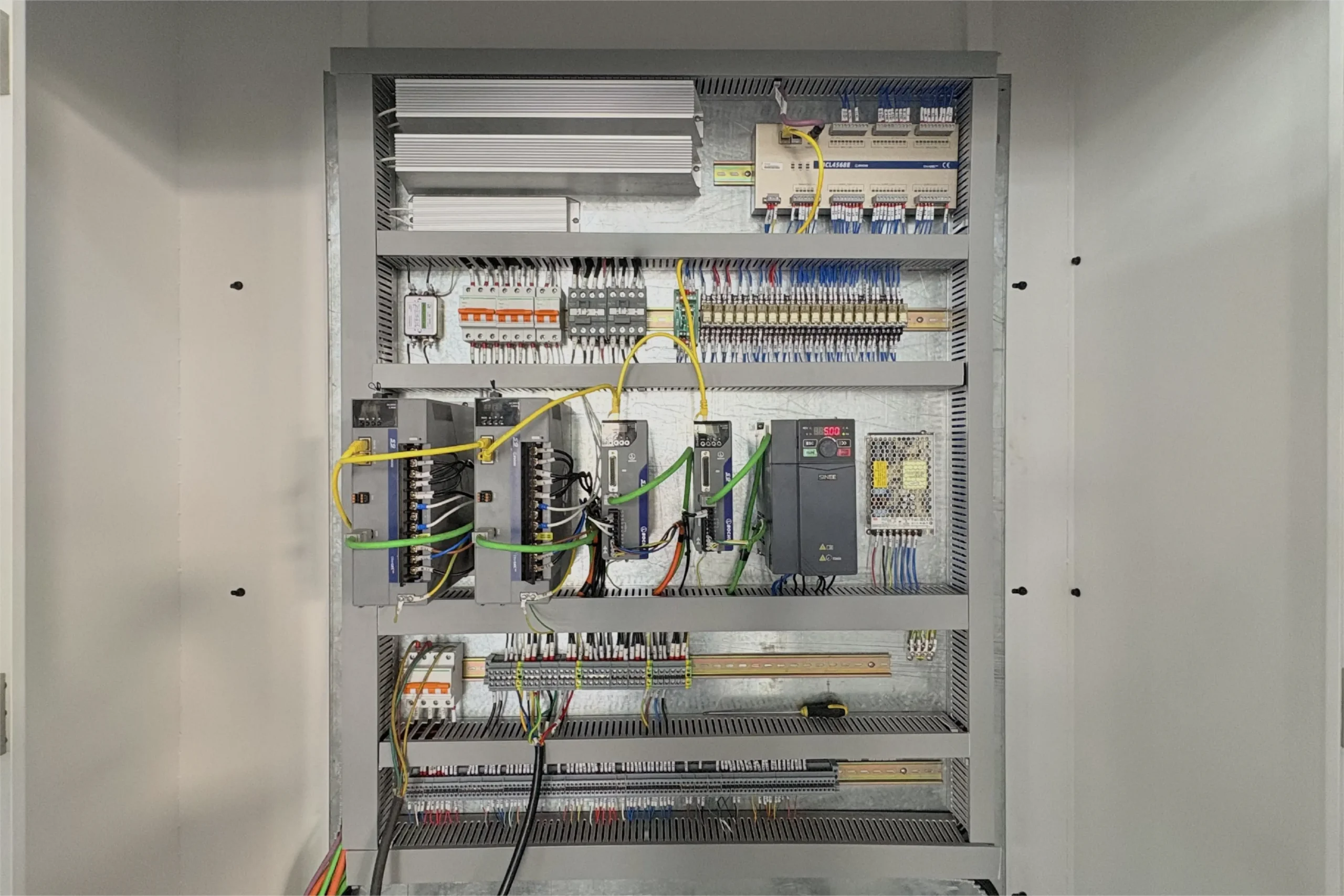 open double table sheet laser cutting machine electrical