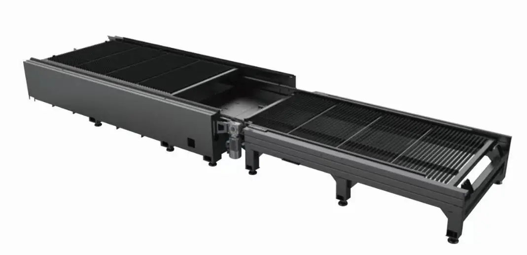 open double table sheet laser cutting machine exchange table