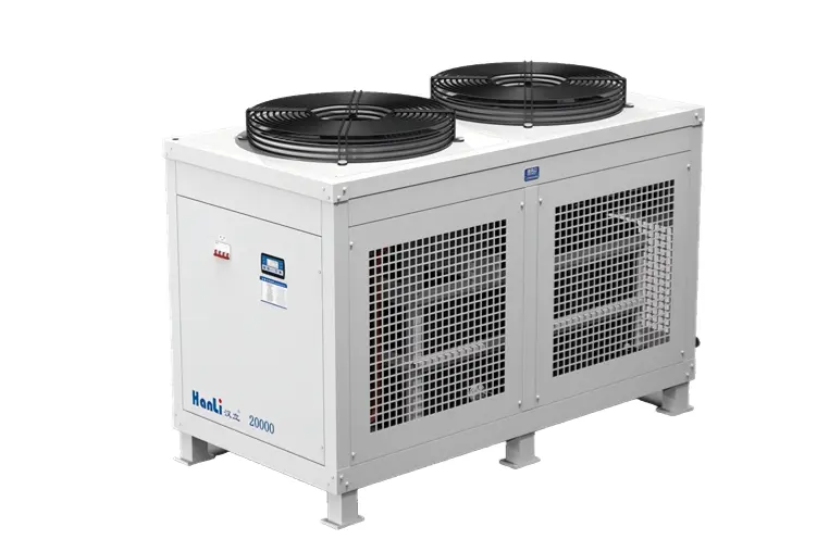 open single table sheet laser cutting machine water chiller