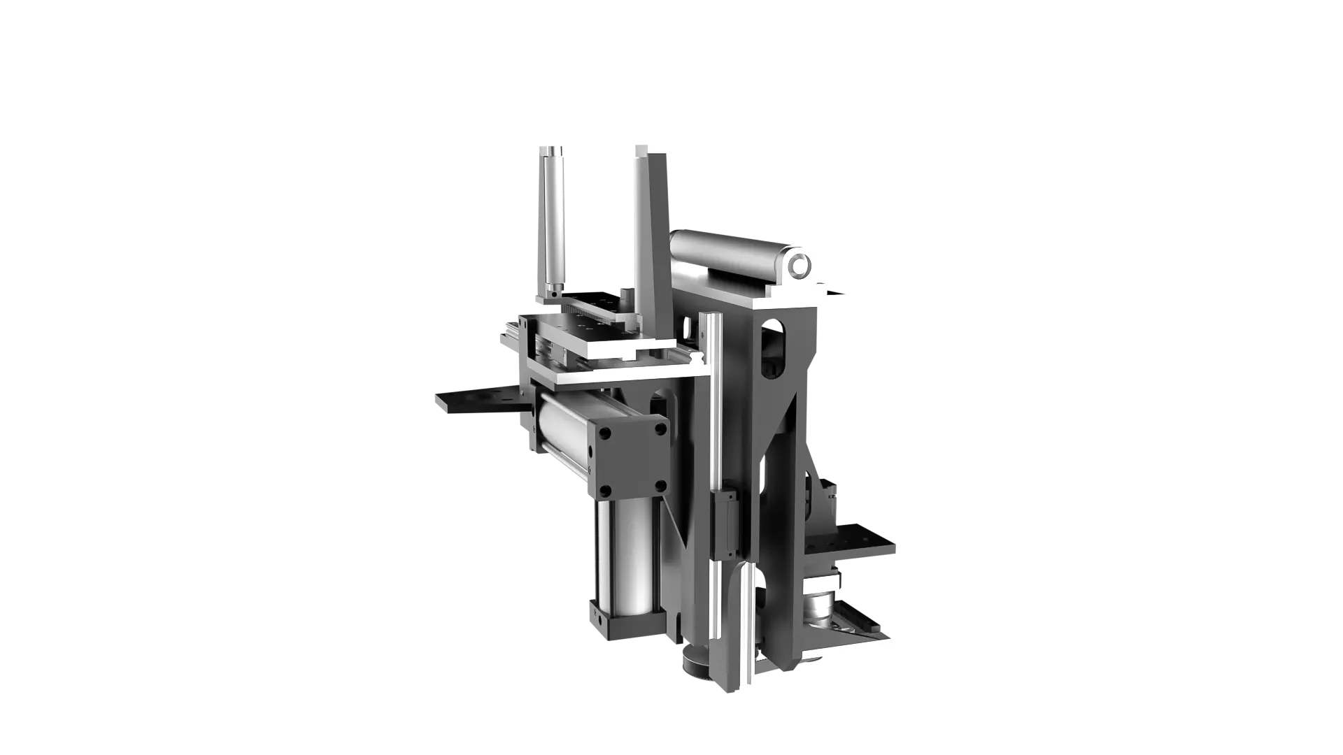 3 Chuck Tube Laser Cutting Machine Servo Support Roller