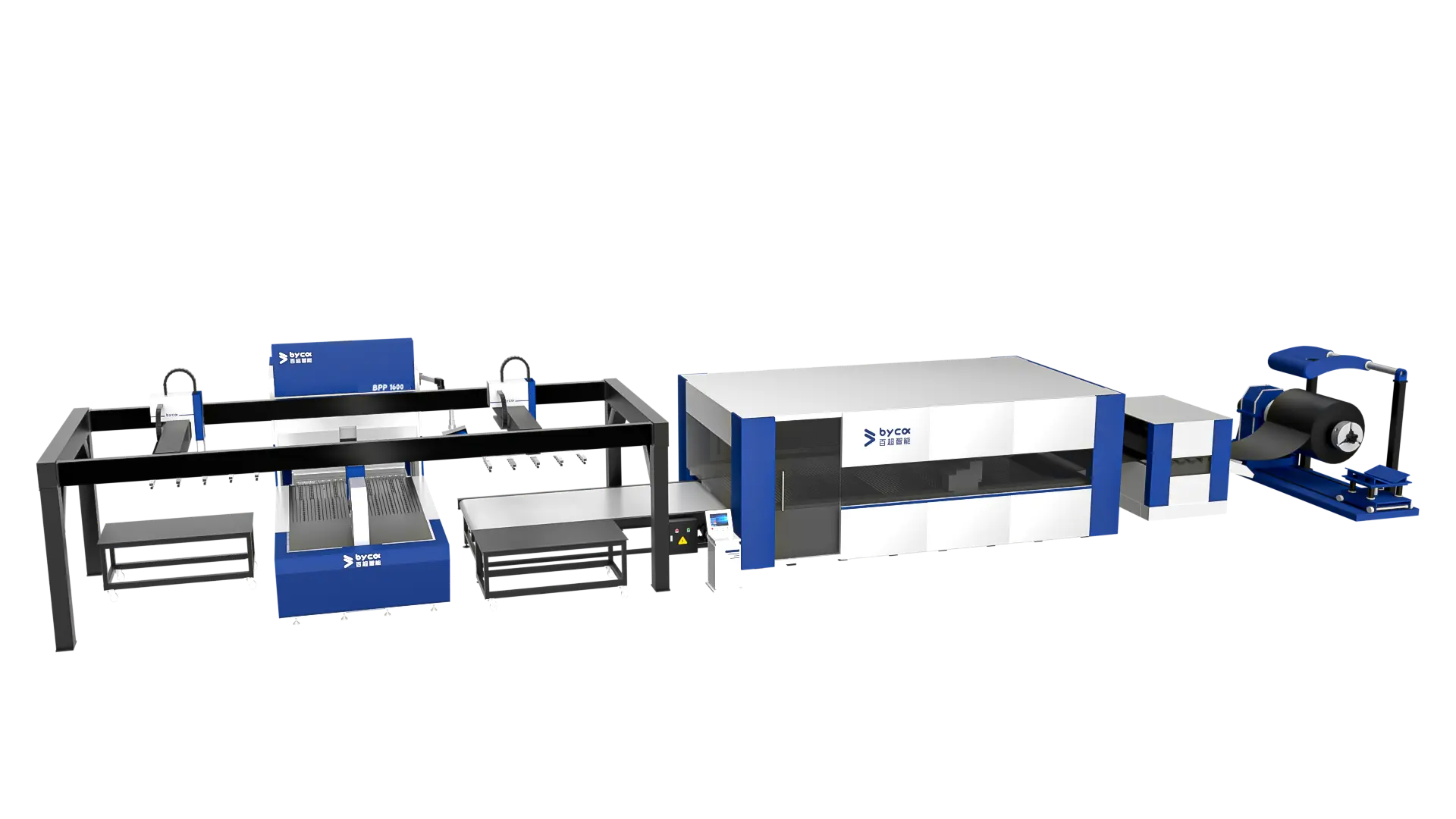 Automatic Coiled Laser Cutting Bending Production Line