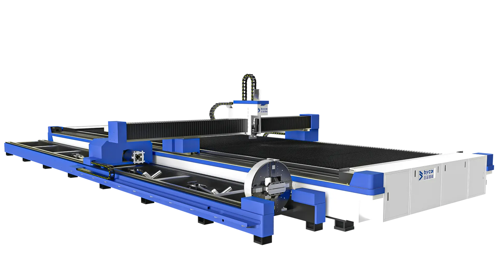 Open Single Table Sheet & Tube Laser Cutting Machine