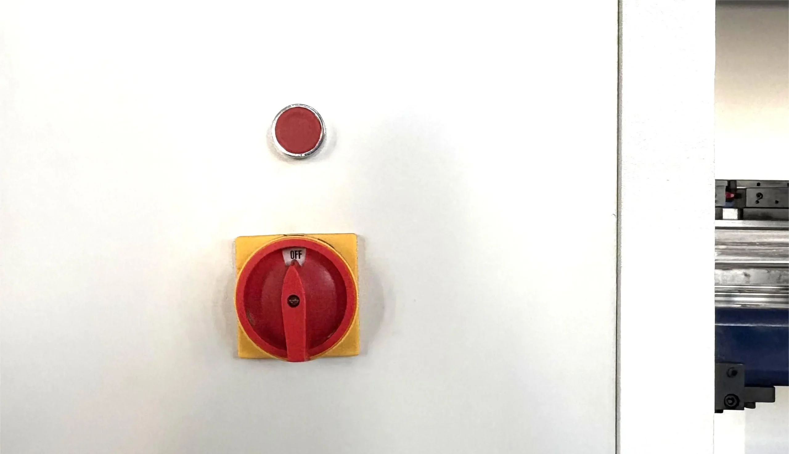 Press Arm Type Automatic Panel Bender Emergency Stop